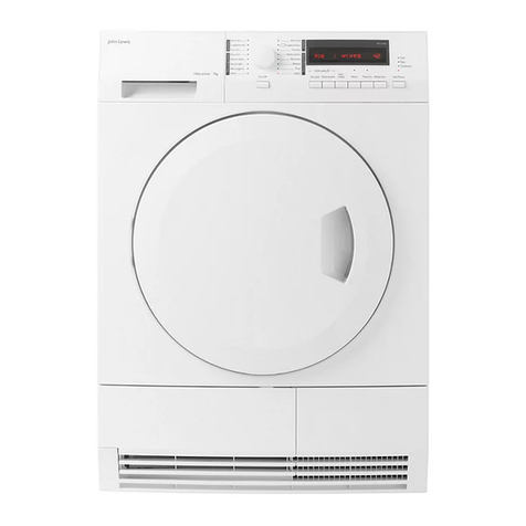 John Lewis JLTDH21 user manual
