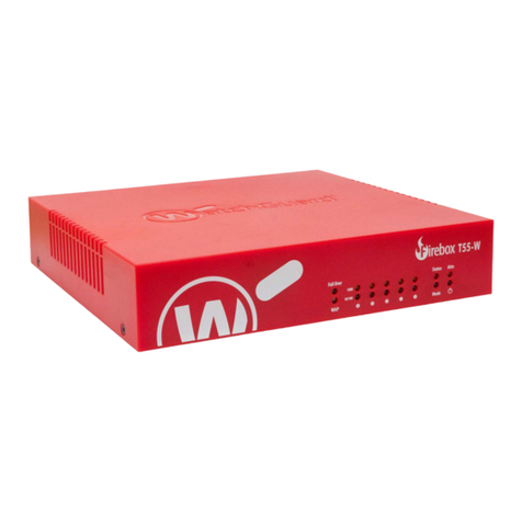 Watchguard Firebox T55 Installation instructions