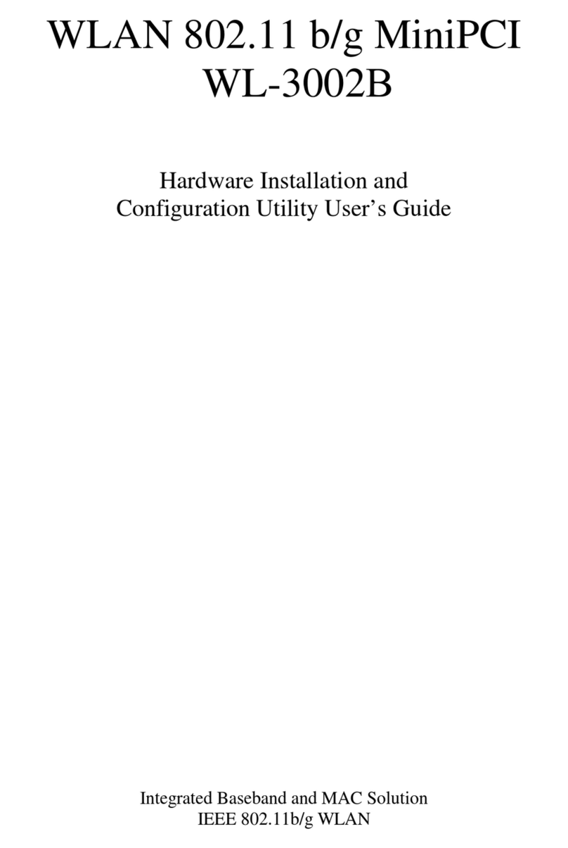 HL-Tech WL-3002B Hardware installation and user's guide HL-Tech WL-3002B Hardware installation and user's guide