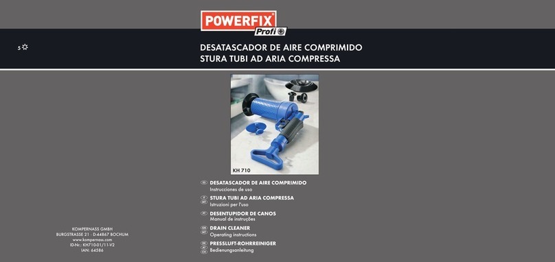 Powerfix Profi KH 710 operating instructions