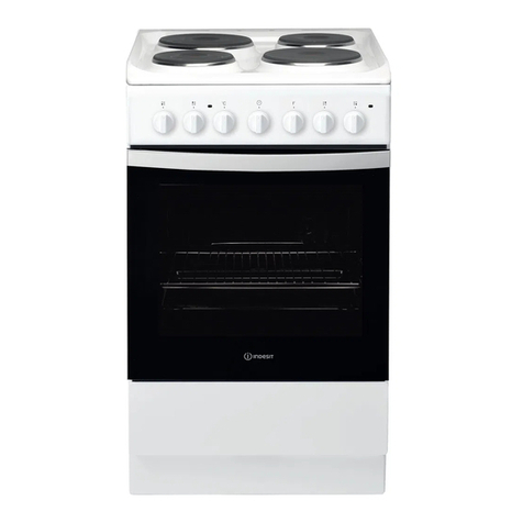 Indesit IS5E4KHW/UK user manual
