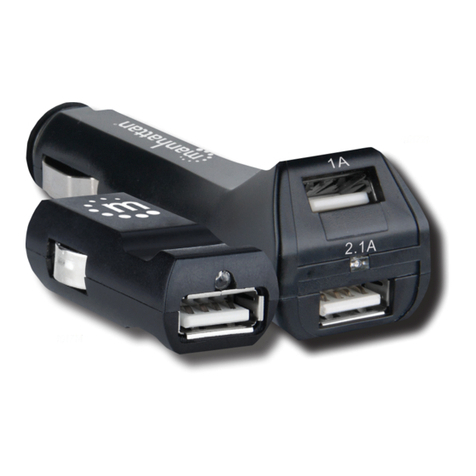 Manhattan Popcharge Auto USB Charger User manual
