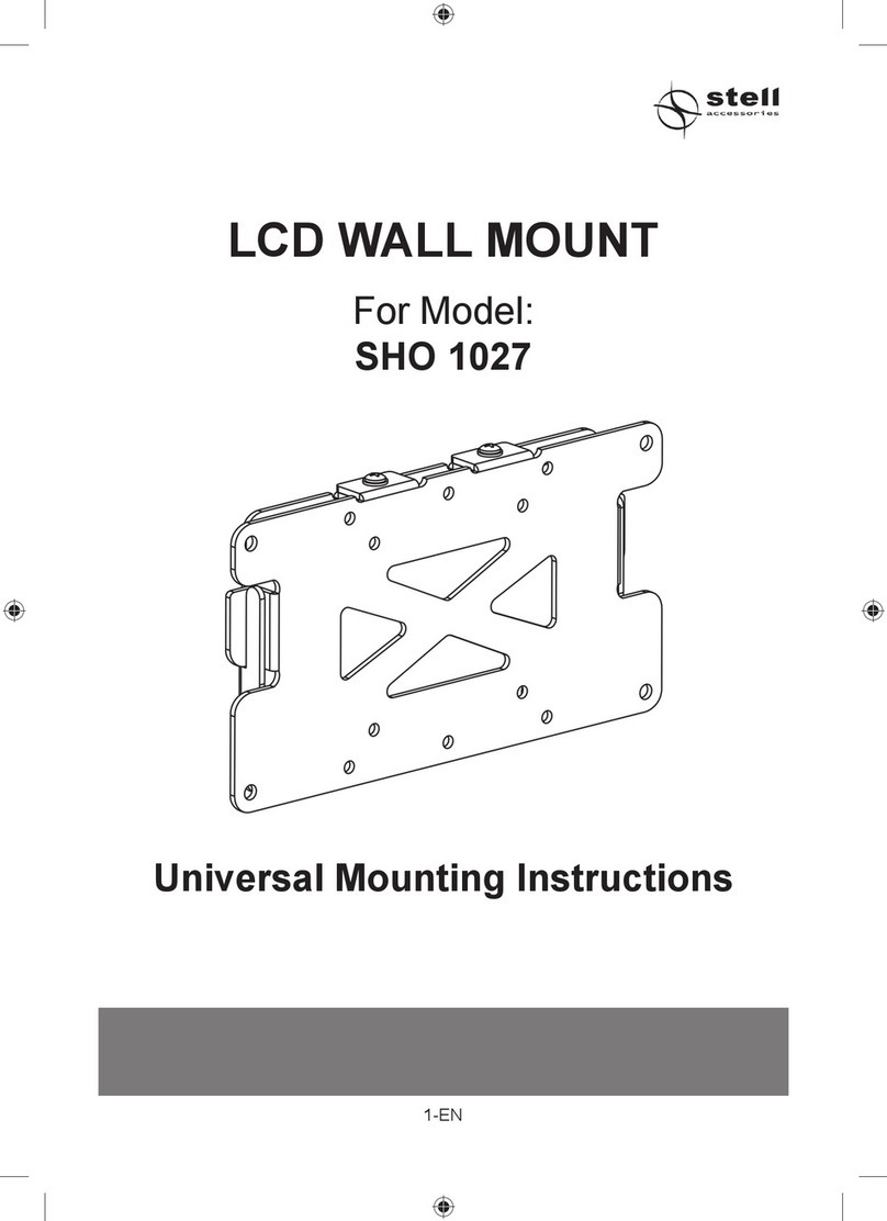 Stell SHO 1027 Universal Mounting Instructions