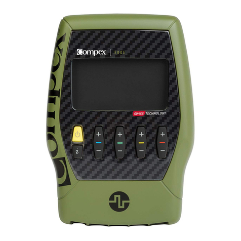 Compex EDGE 2.0 User manual Compex EDGE 2.0 User manual
