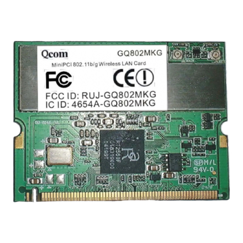 Qcom GQ802MKG user manual