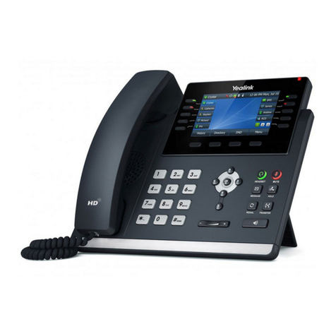 Yealink T41 User manual Yealink T41 User manual