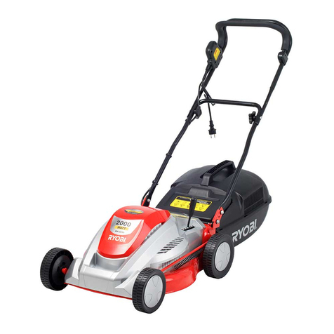 Ryobi RM-2010 Owner's operating manual