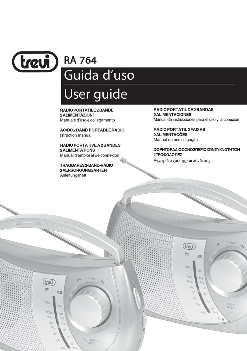 Trevi RA 764 user guide