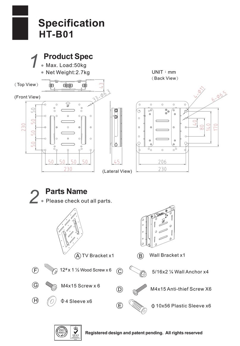 HONTECH HT-B01 User manual