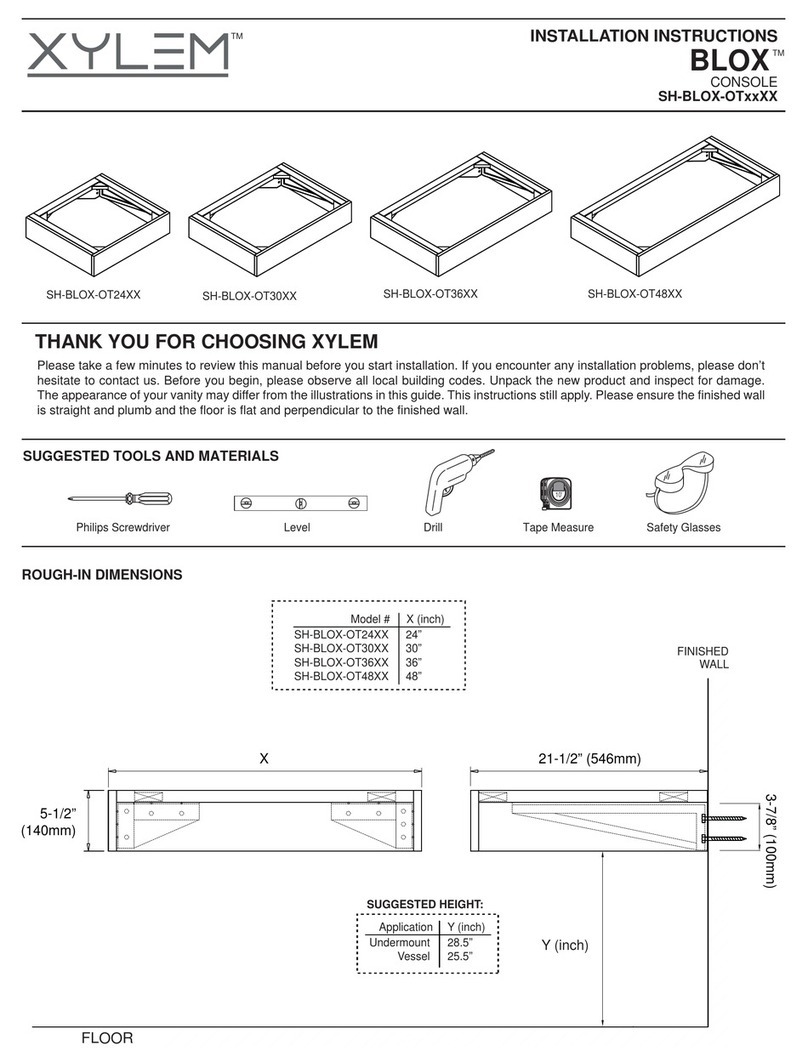 Xylem SH-BLOX-OT24 Series installation instructions