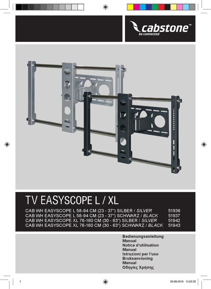 cabstone CAB WH EASYSCOPE L 51936 User manual