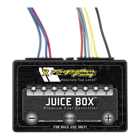 Two Brothers Racing Juice Box 008-149 Installation & operation manual