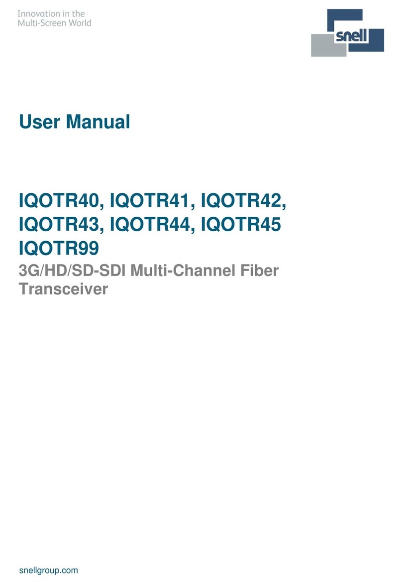 Snell IQOTR40 user manual