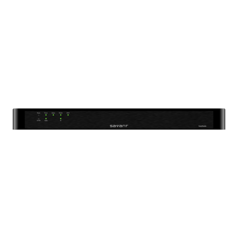 Savant SSA-4012-00 User manual Savant SSA-4012-00 User manual
