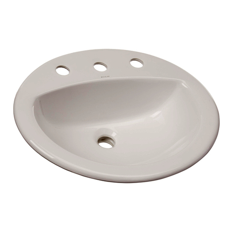 Decolav 1436-4-CWH Use and care guide