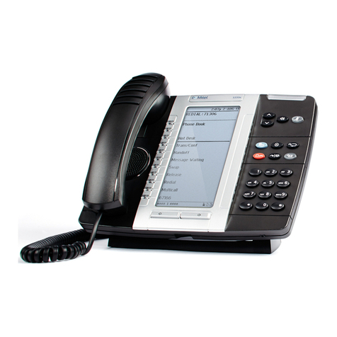 Mitel MiVoice Office 5330e Quick reference guide