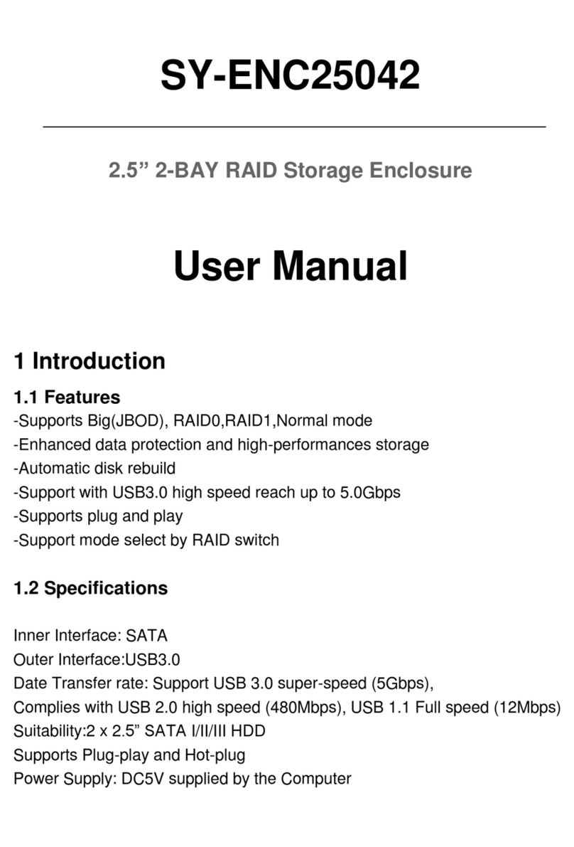 Syba SY-ENC25042 user manual