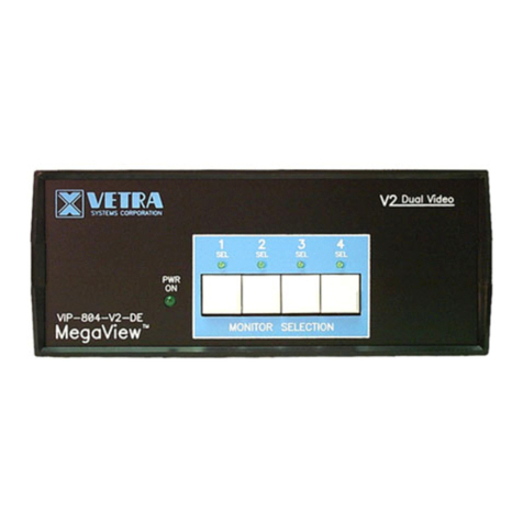 Vetra MegaView VIP-804-V User manual