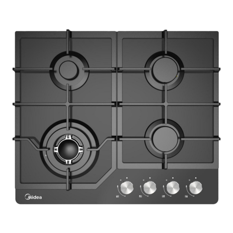 Midea MCG601GBL User manual