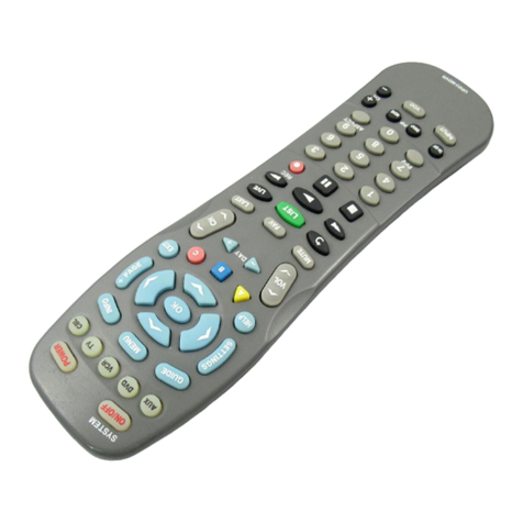 Universal Remote Control UR5-MDVR operating instructions