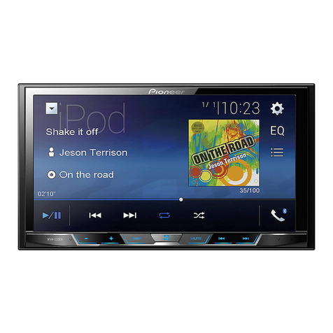 Pioneer MVH-300EX installation manual