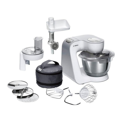 Bosch MUM58224 instruction manual