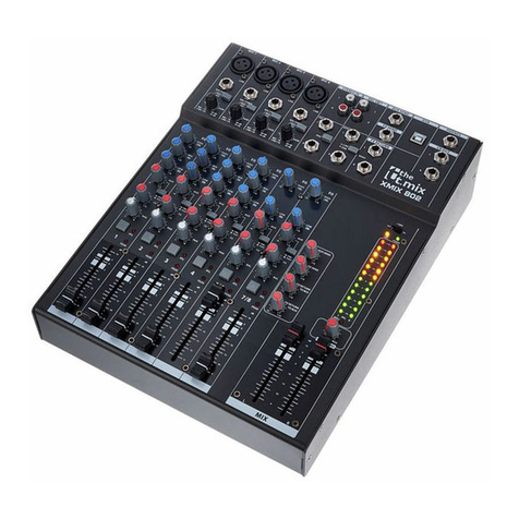 The t.mix xmix 802 USB user manual
