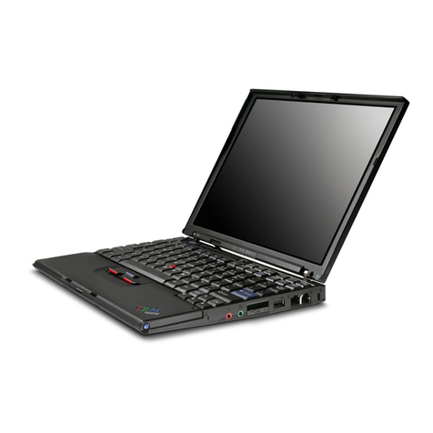 IBM THINKPAD X40 User manual