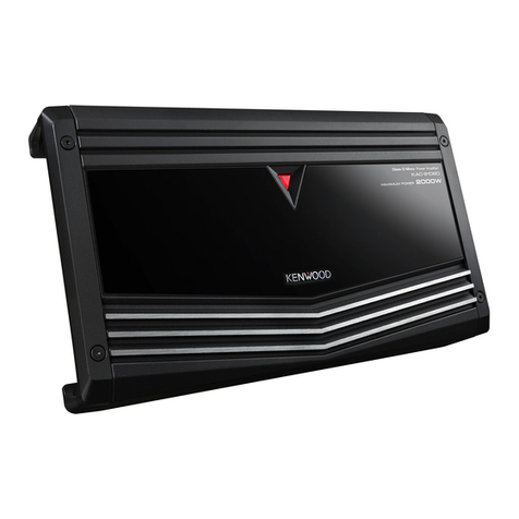 Kenwood KAC-9106D User manual