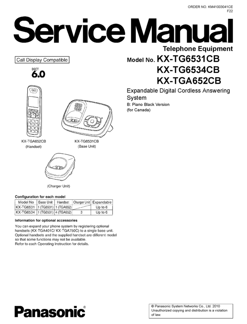 Panasonic KX-TG6531CB User manual