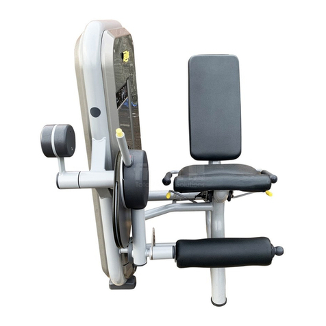Technogym element leg curl User manual