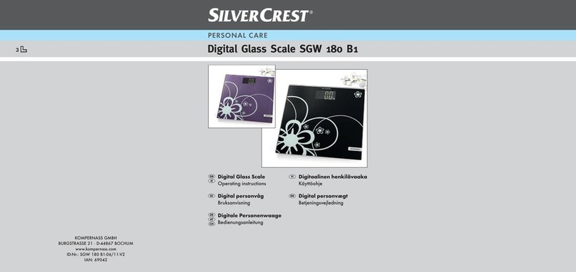 Silvercrest SGW 180 B1 User manual