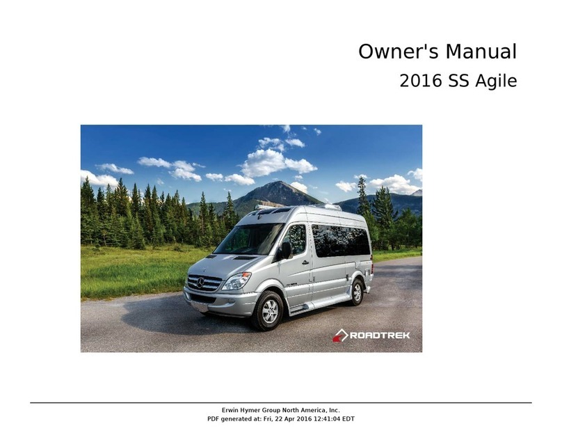 Roadtrek SS Agile 2016 User manual