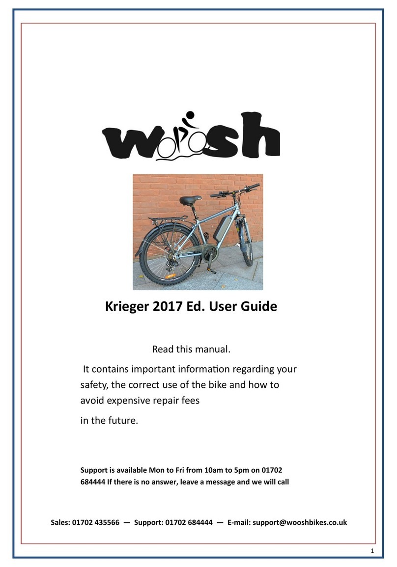 Woosh Krieger 2017 User manual