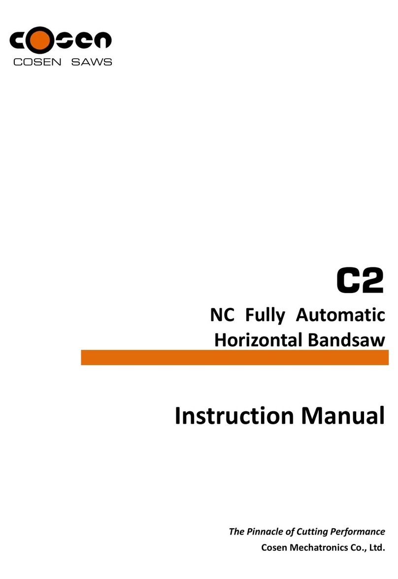 Cosen C2 instruction manual