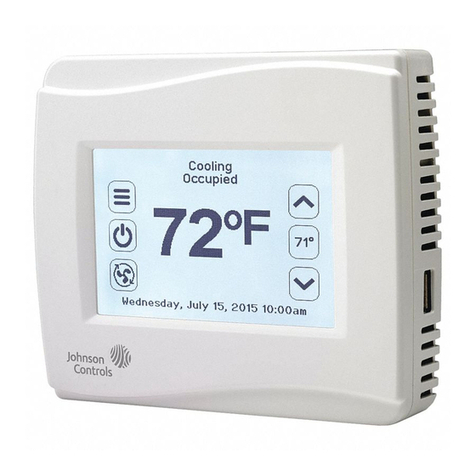 Johnson Controls TEC3010 installation instructions