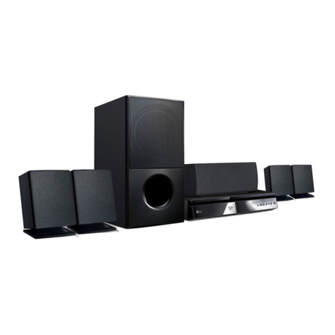 LG LHD625 Specification sheet