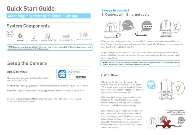Smarti SHC200 quick start guide