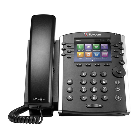 Polycom VVX 400 User manual