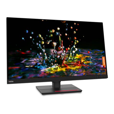 Lenovo ThinkVision P32p-20 User manual