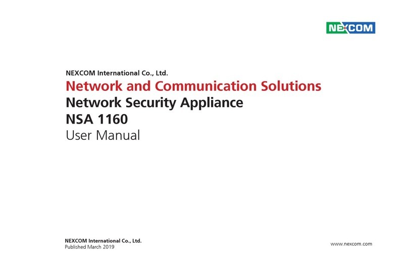 Nexcom NSA 1160 user manual
