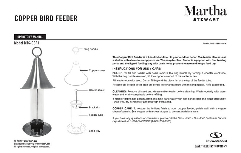 Martha Stewart MTS-CBF1 Operator's manual