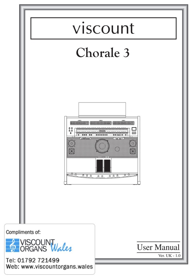Viscount Chorale 3 user manual