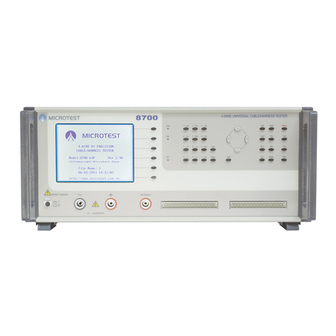 Microtest CT-8700 user manual