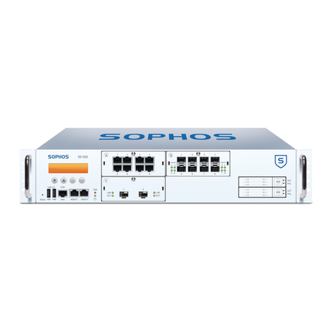 Sophos SG 550 User manual Sophos SG 550 User manual