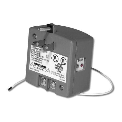 Linear MEGACODE MDR-U User manual