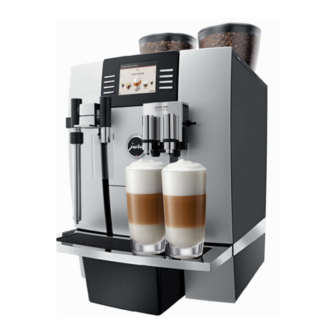 Jura GIGA X9c Professional Configuration guide