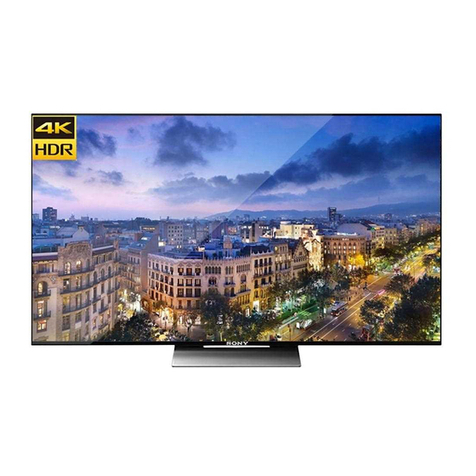 Sony Bavaria KD-75X9400D User manual Sony Bavaria KD-75X9400D User manual