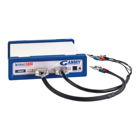 Gamry Interface 5000 User manual