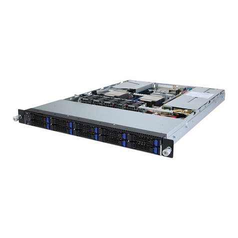 Gigabyte R150-T60 Quick installation guide